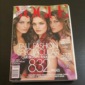 Vogue Magazine – September 2004 – Daria Werbowy & Natalia Vodianova Cover